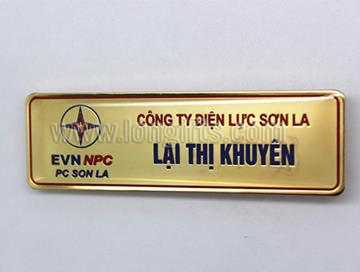Bảng tên đeo áo LN18