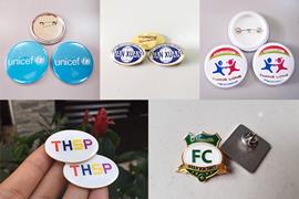 Nhận làm huy hiệu cài áo - Long Gifts