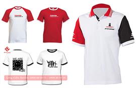 Chất liệu vãi May áo thun đồng phục công ty